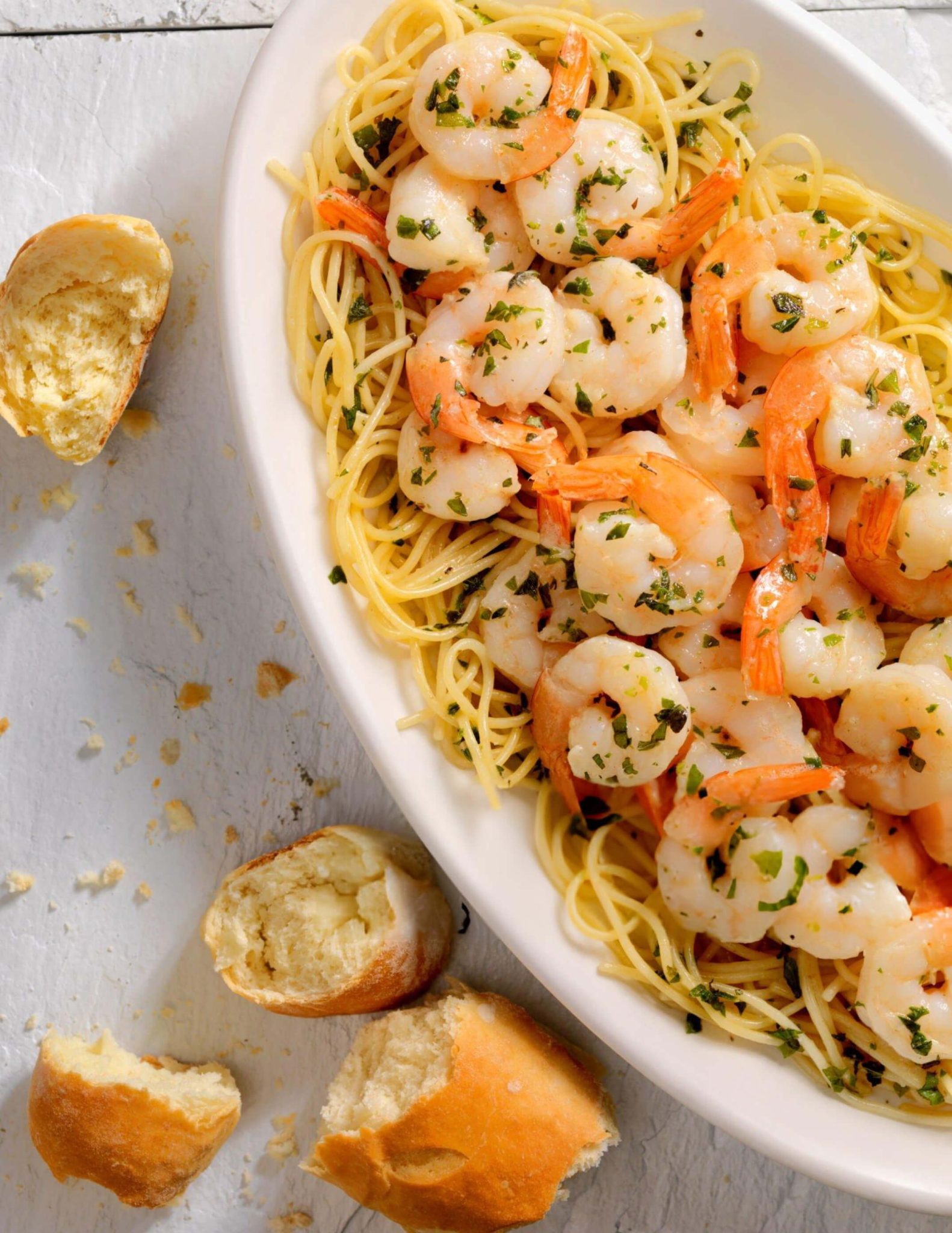 Shrimp Scampi With Pasta Recipe