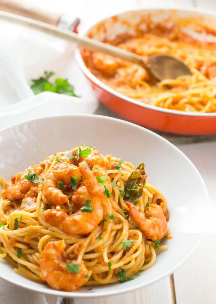 Shrimp Scampi with Pasta Recipe For Dinner