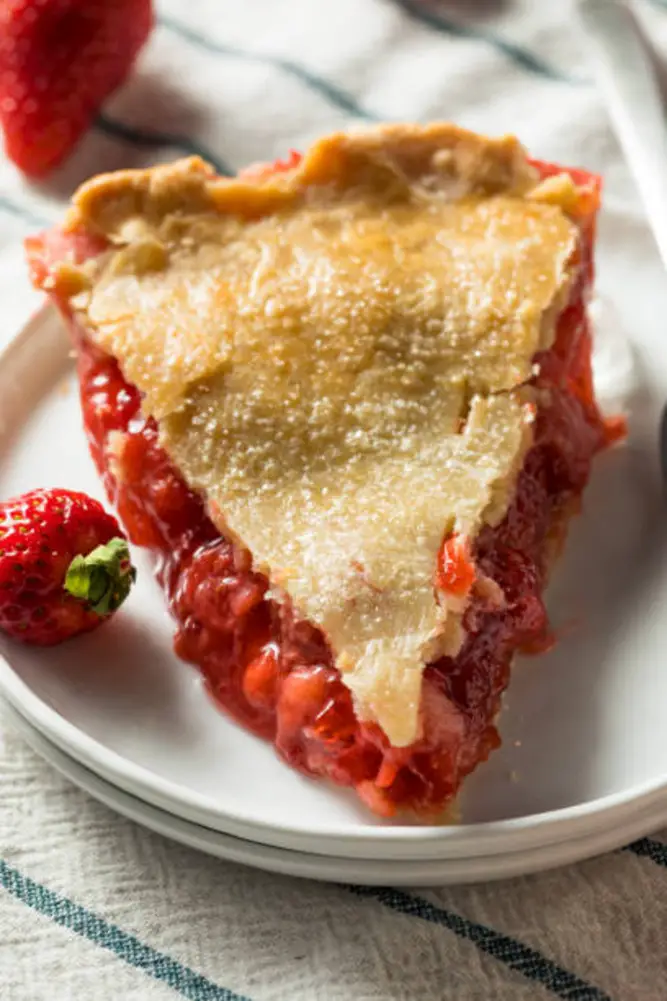 Strawberry Rhubarb Pie Recipe