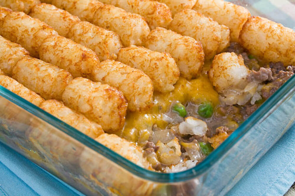 Tater Tot Casserole with Ground Beef Recipe