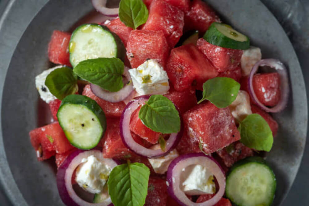 Watermelon Feta Salad Recipe