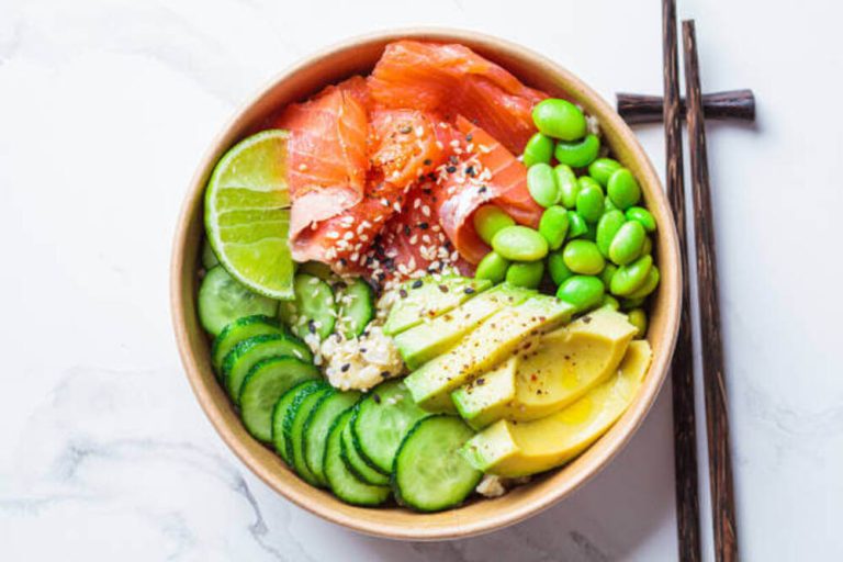 Air Fryer Salmon Bowl Recipe