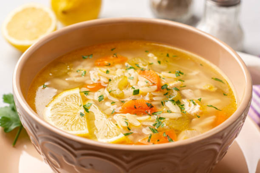 Orzo Lemon Soup Recipe