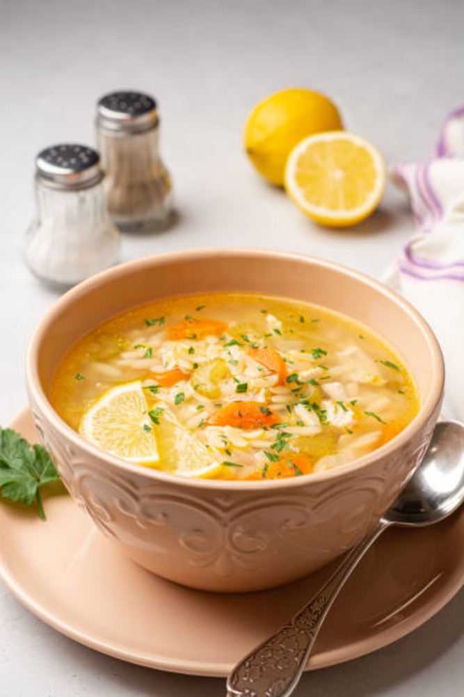 Orzo Lemon Soup Recipe