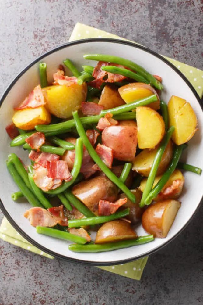 green beans and potatoes recipe