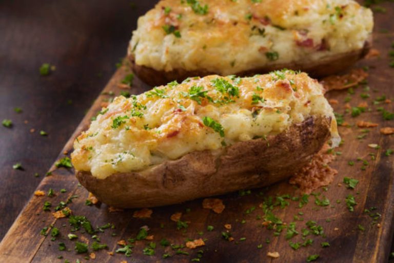 Twice-Baked Potatoes Recipe