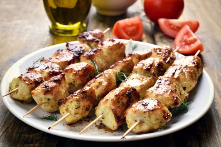 Chicken Skewers Grilled Recipe