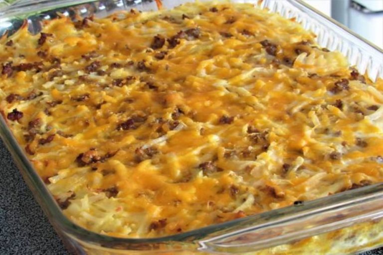 Breakfast Biscuit Casserole Recipe