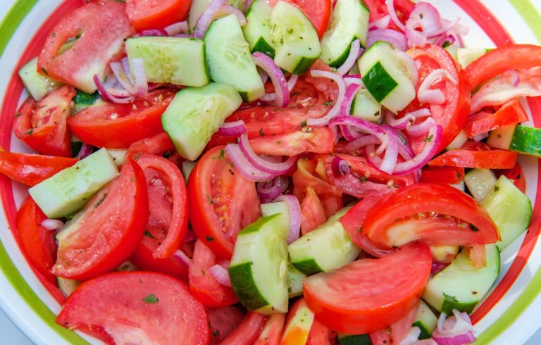 Cucumber Tomato Salad Recipe