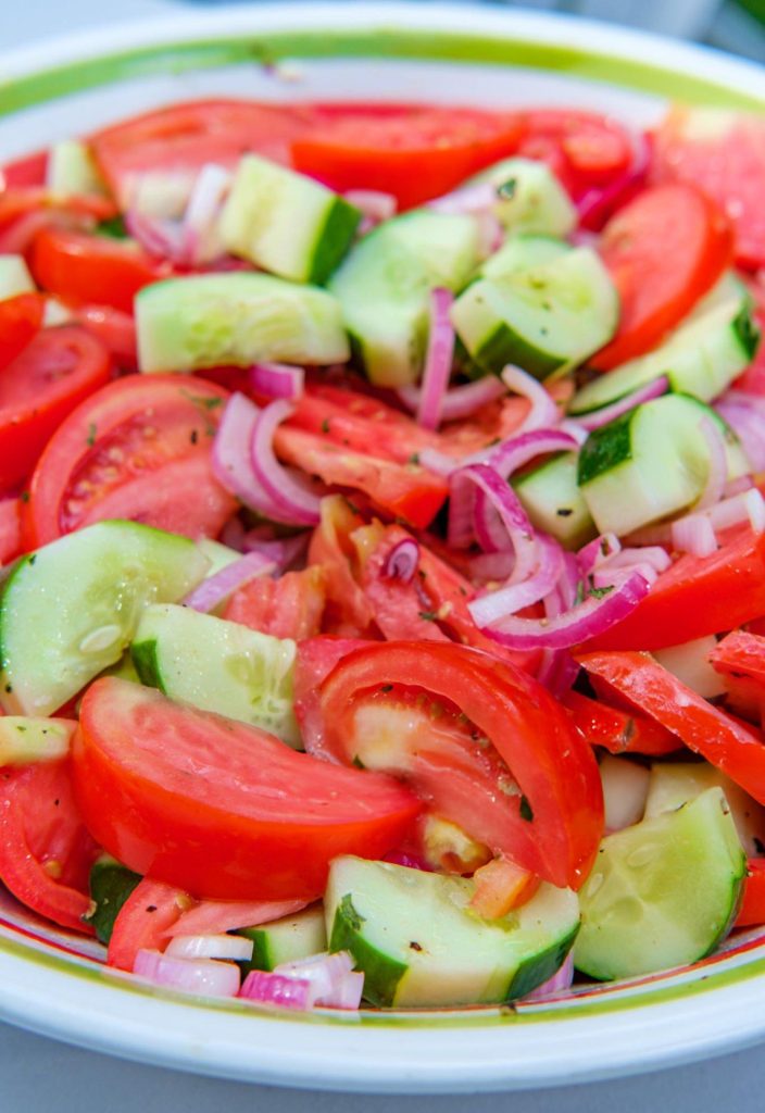 Cucumber Tomato Salad Recipe