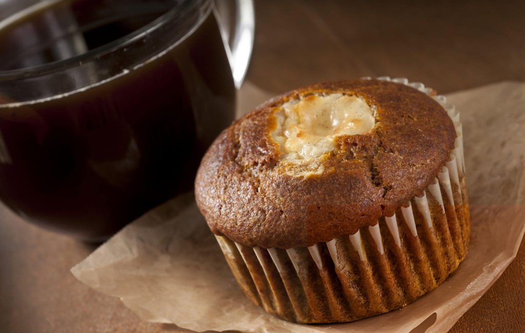 Pumpkin Muffins with Cream Cheese Recipe