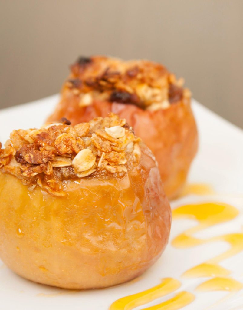 Baked Apples With Oats Recipe