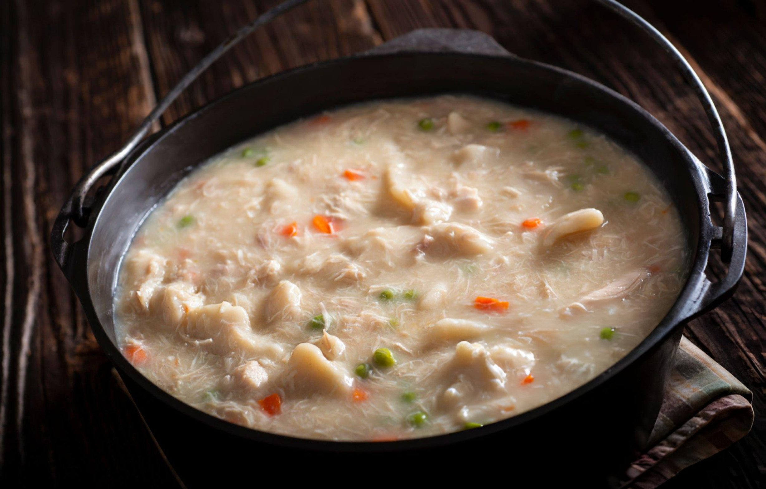 Slow Cooker Chicken Dumplings Recipe