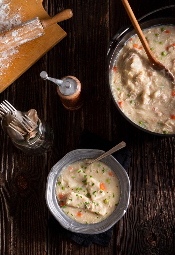 Slow Cooker Chicken Dumplings Recipe