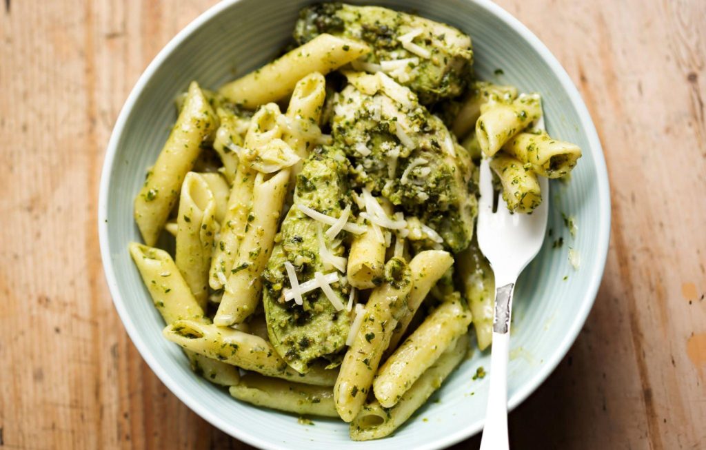 Chicken Pesto Pasta Recipe