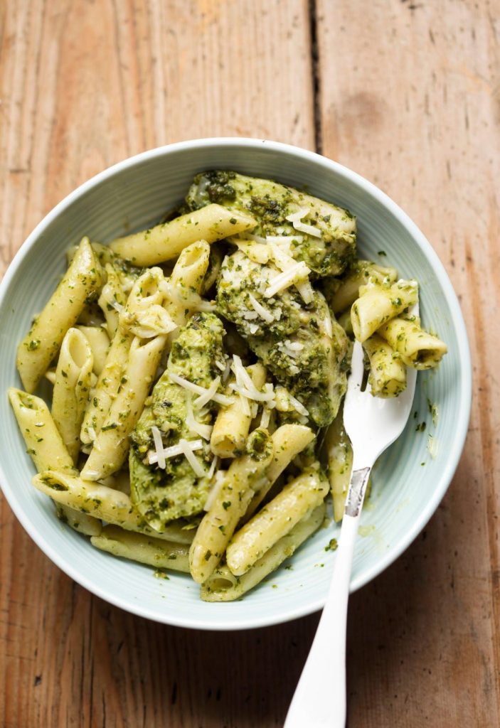 Chicken Pesto Pasta Recipe