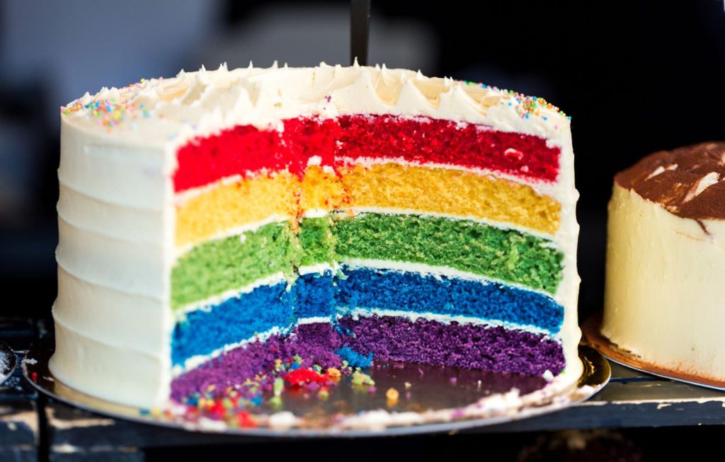 Rainbow Cake Recipe