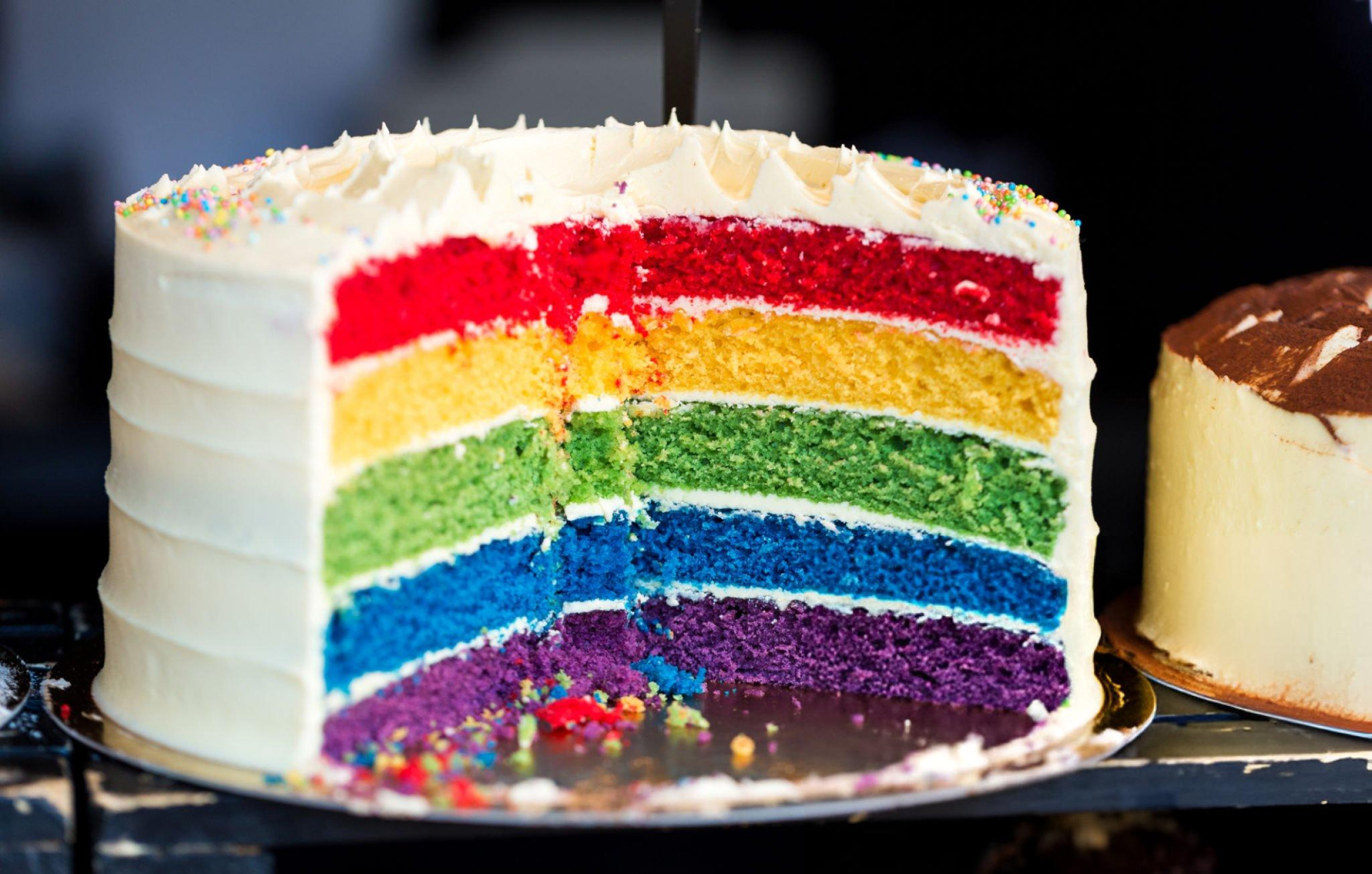 Rainbow Cake Recipe