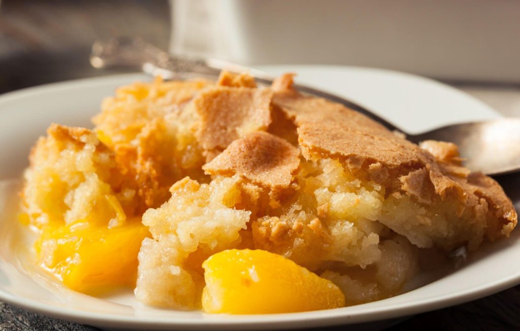 Peach Dump Cake Recipe