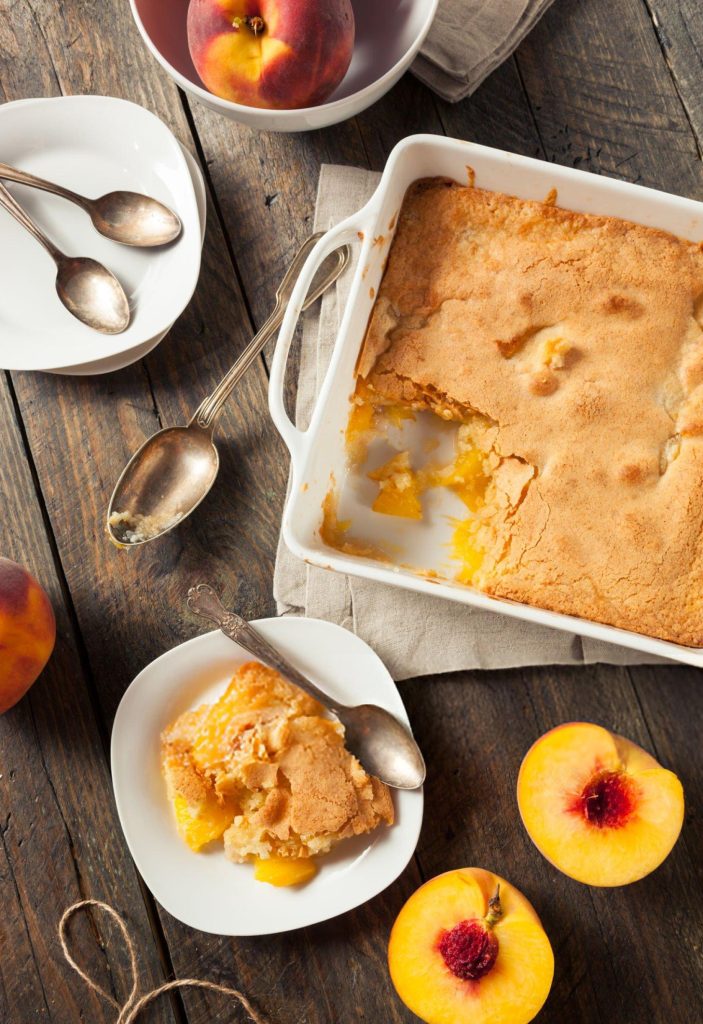 Peach Dump Cake Recipe