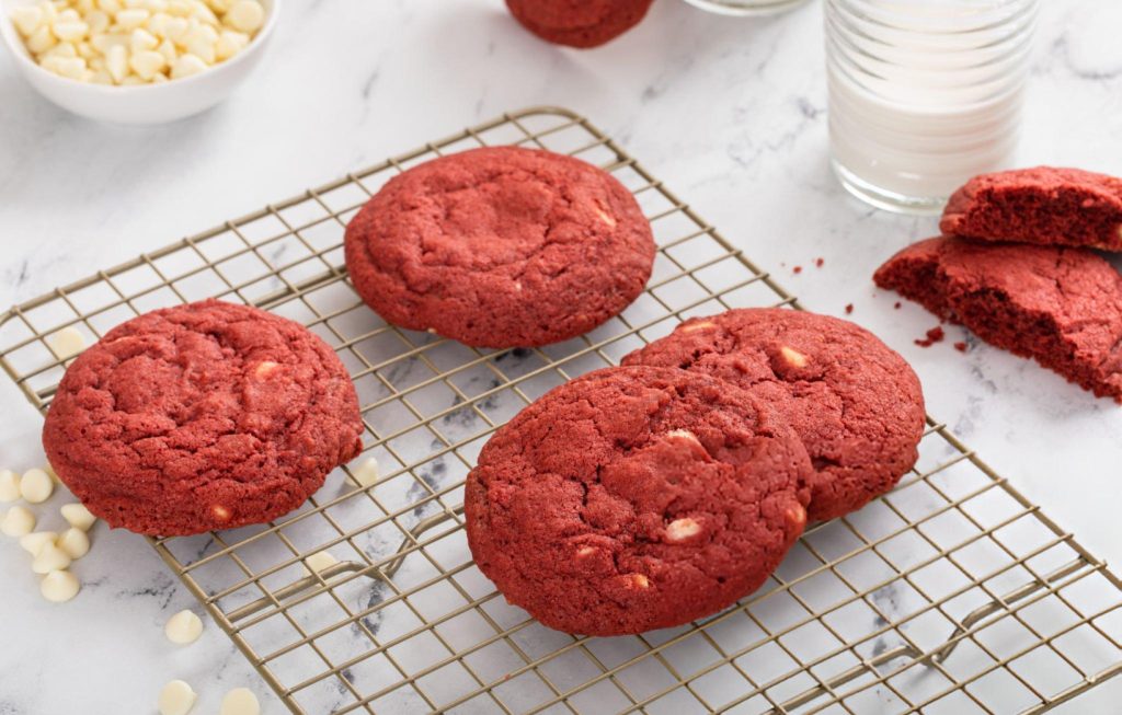 Red Velvet Cookies Recipe