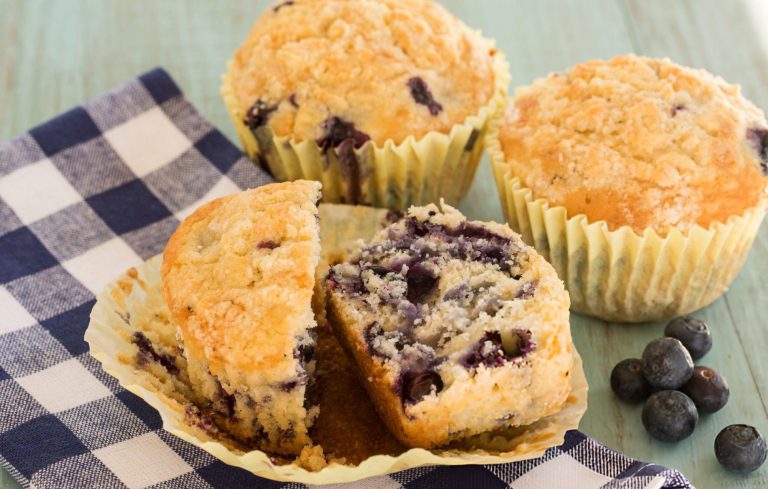 Lemon Blueberry Muffins Recipe