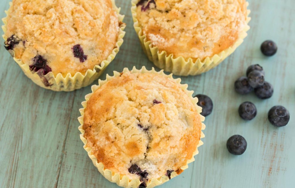 Lemon Blueberry Muffins Recipe