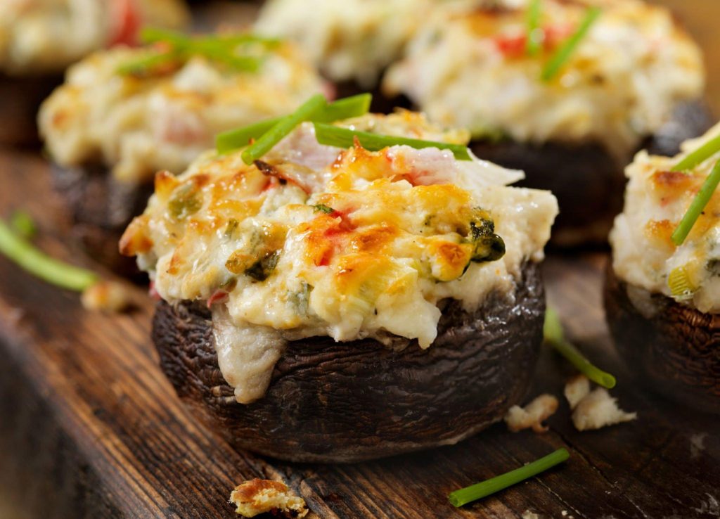 Crab Stuffed Mushrooms Recipe