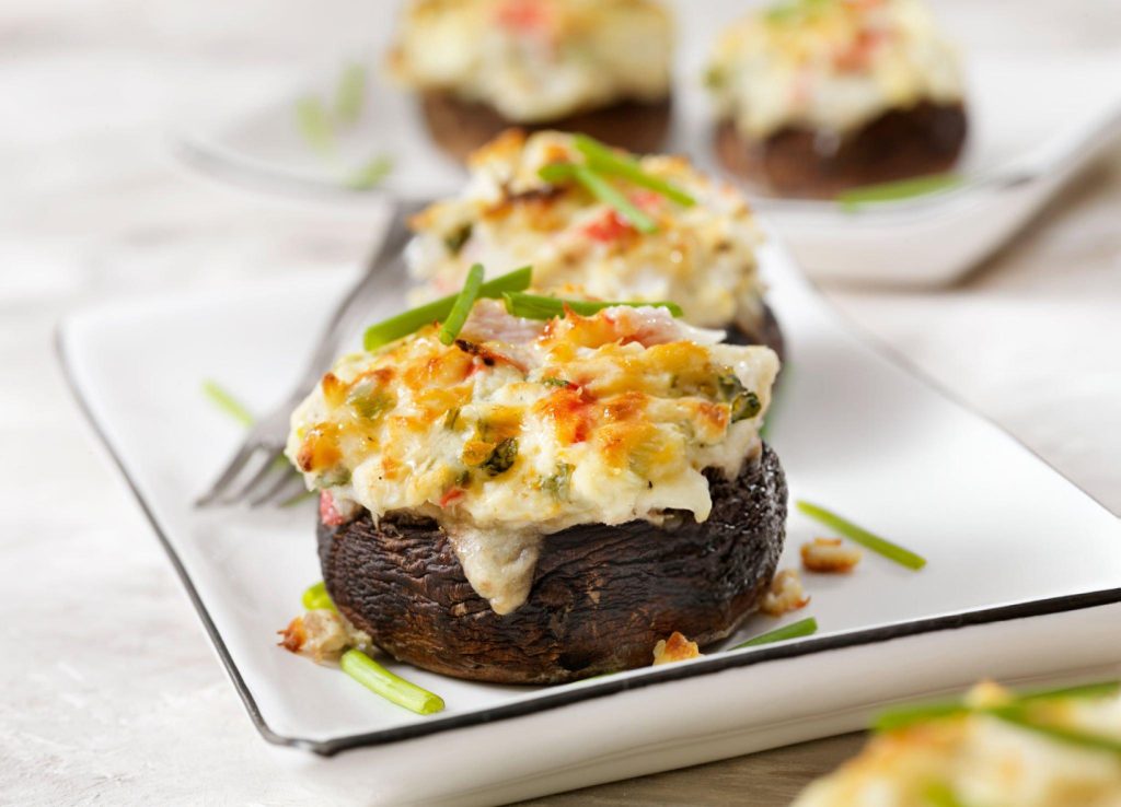 Crab Stuffed Mushrooms Recipe