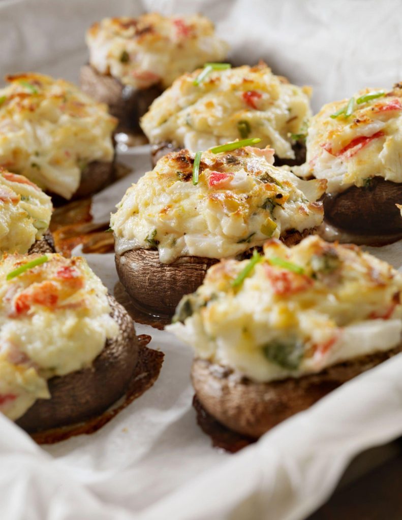 Crab Stuffed Mushrooms Recipe