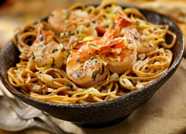 Shrimp And Garlic Pasta Recipe