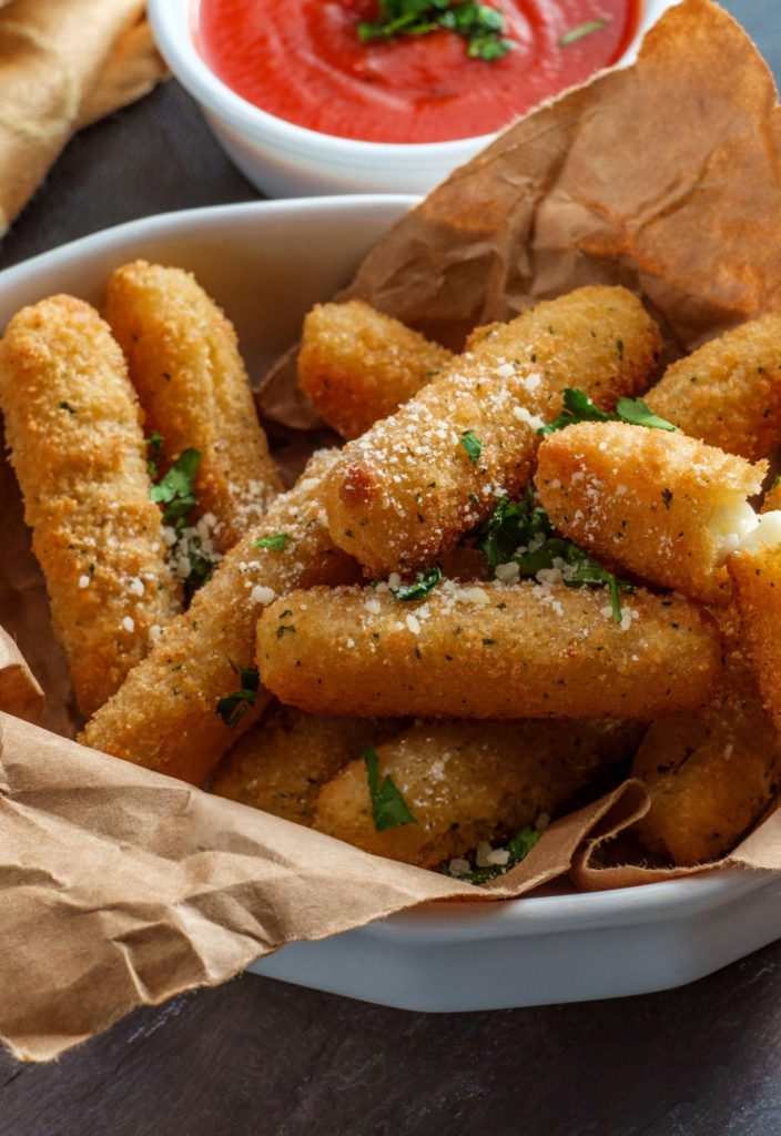 Air Fryer Mozzarella Sticks Recipe