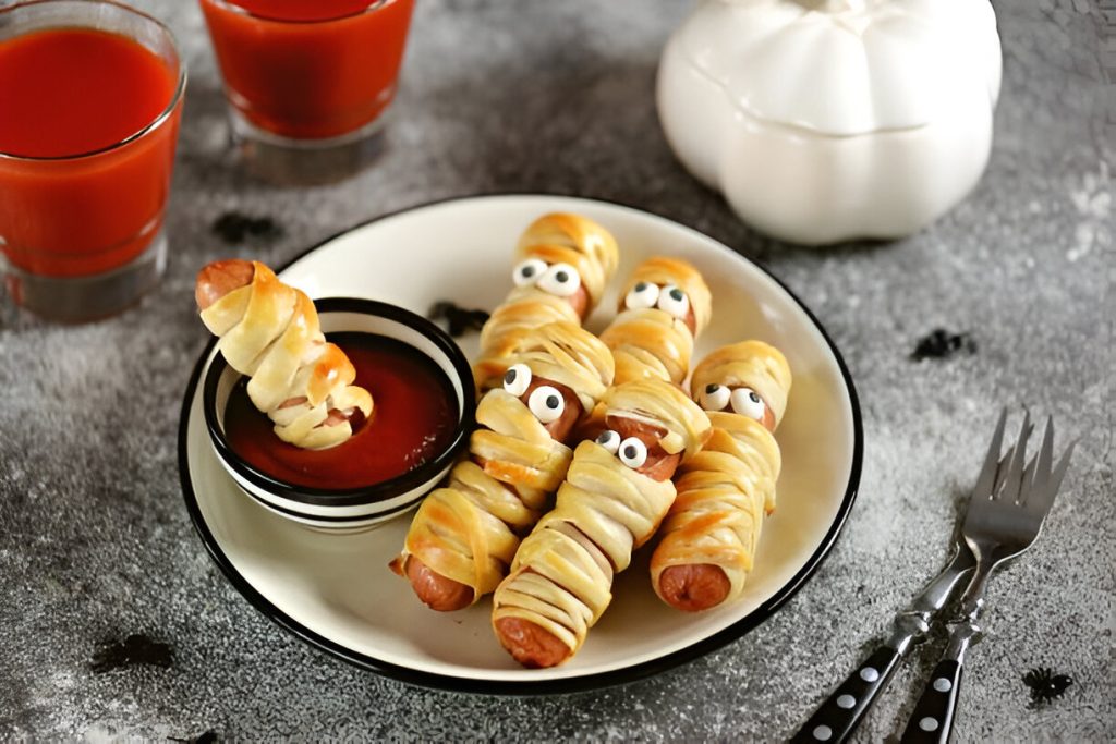 Mummy Hot Dogs Recipe