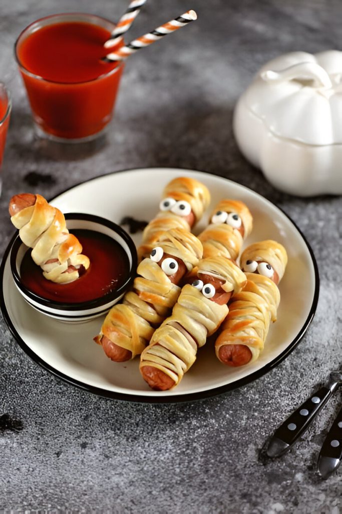 Mummy Hot Dogs Recipe