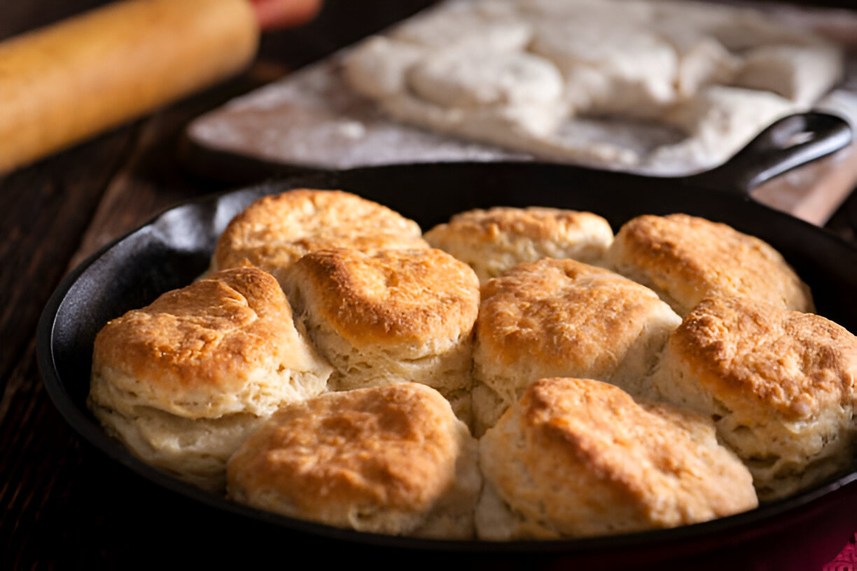 Skillet Angel Biscuits Recipe