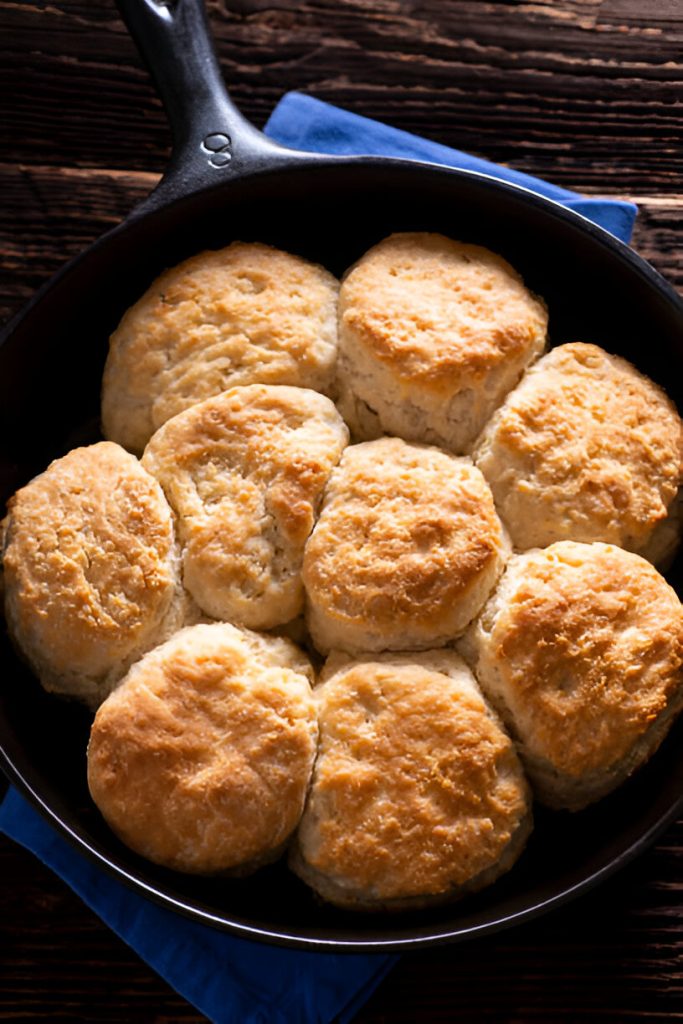 Skillet Angel Biscuits Recipe