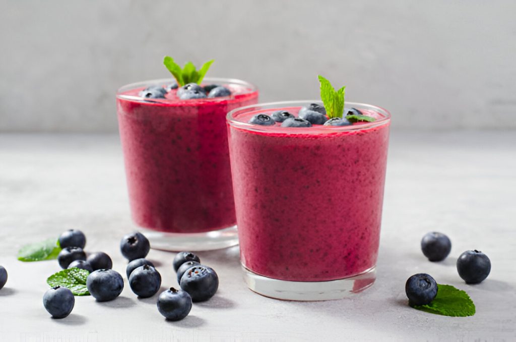 Blueberry smoothie Recipe