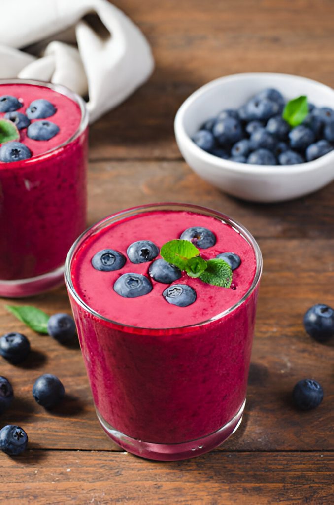 Blueberry smoothie Recipe