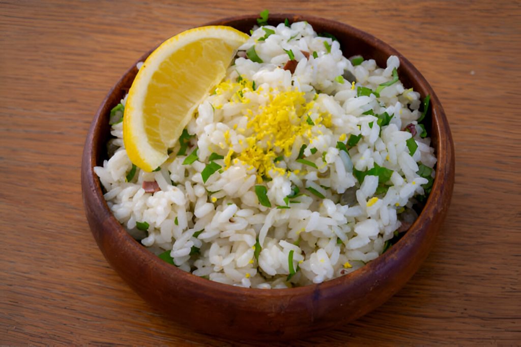 Lemon Herb Cauliflower Rice Recipe