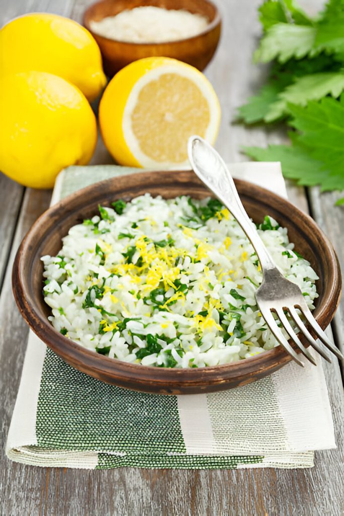 Lemon Herb Cauliflower Rice Recipe