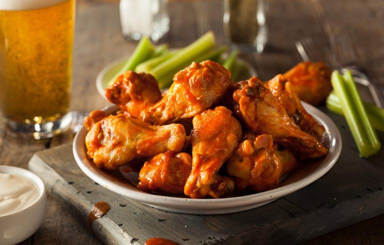 Spicy Homemade Buffalo Wings with Dip Recipe