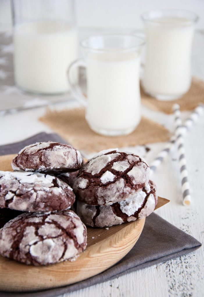 Chocolate Crinkle Cookies Recipe