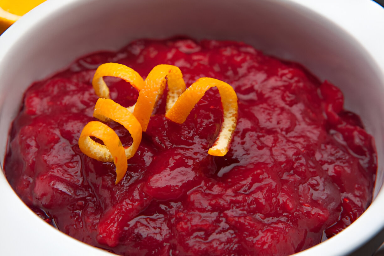 Cranberry Sauce with Orange Juice Recipe