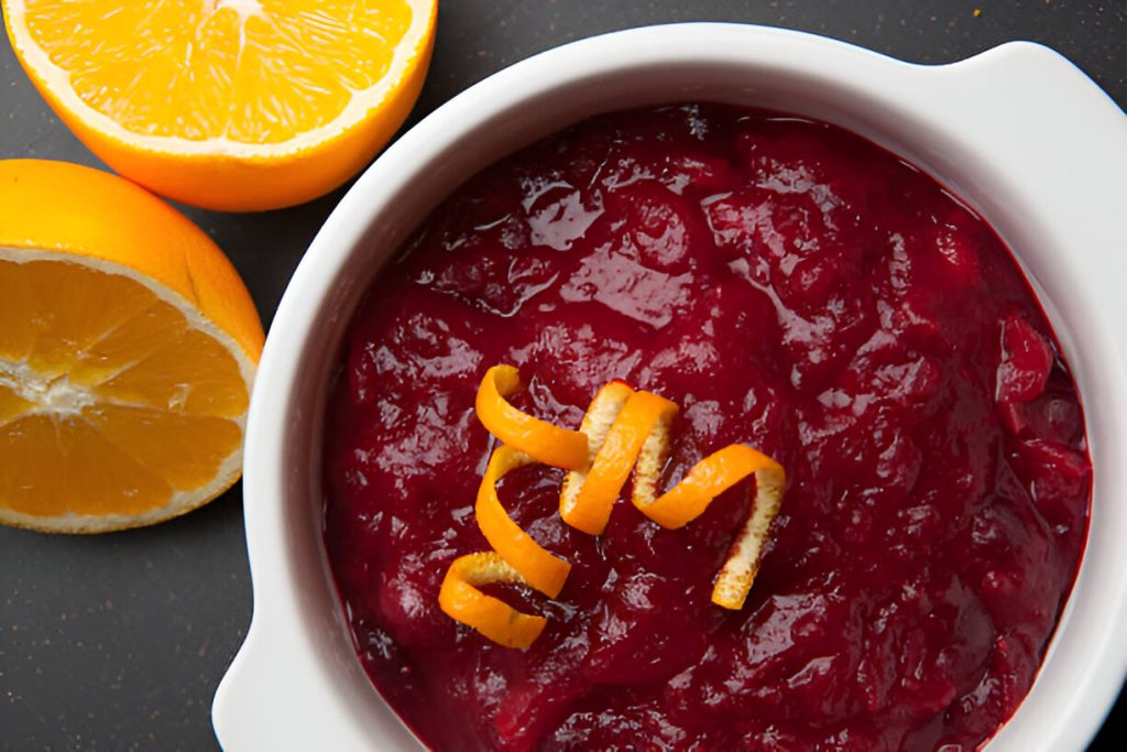 Cranberry Sauce with Orange Juice Recipe