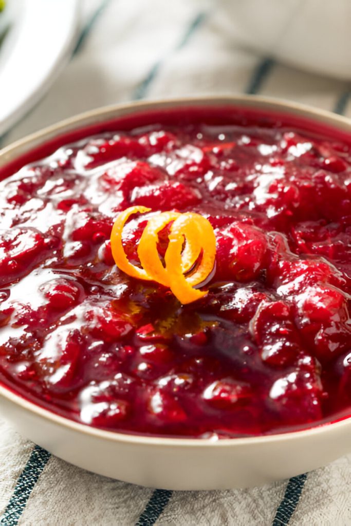 Cranberry Sauce with Orange Juice Recipe