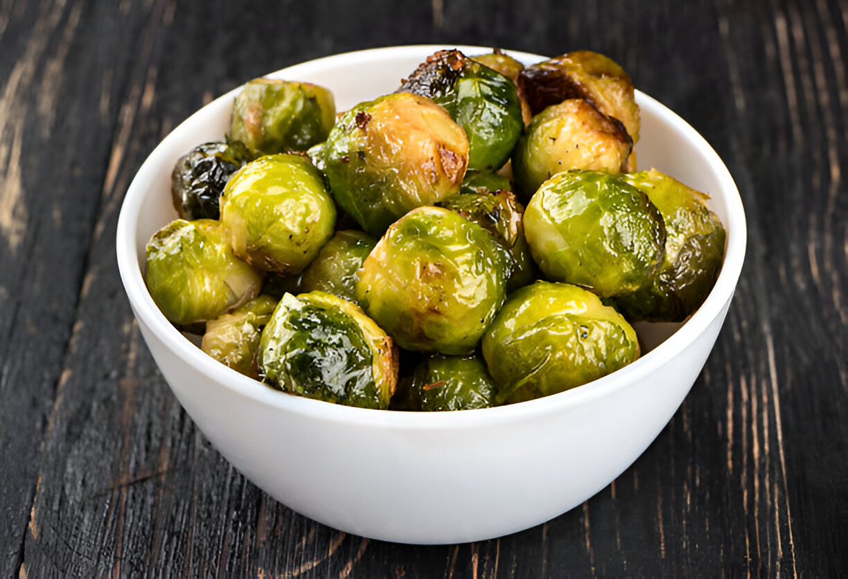 Roasted Brussels Sprouts with Balsamic Vinegar and Honey Recipe