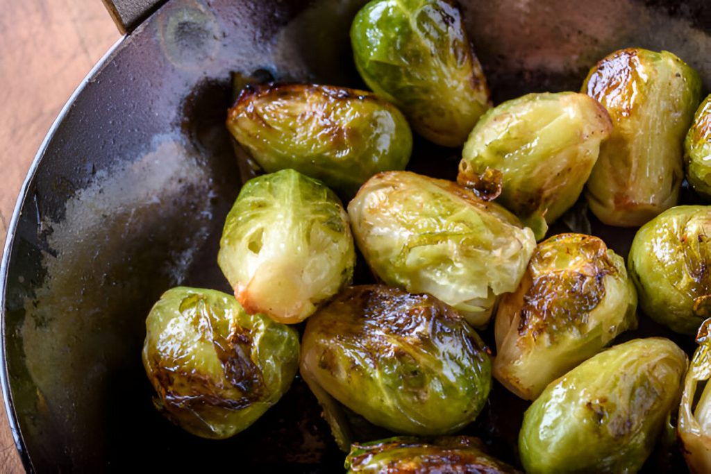 Roasted Brussels Sprouts with Balsamic Vinegar and Honey Recipe