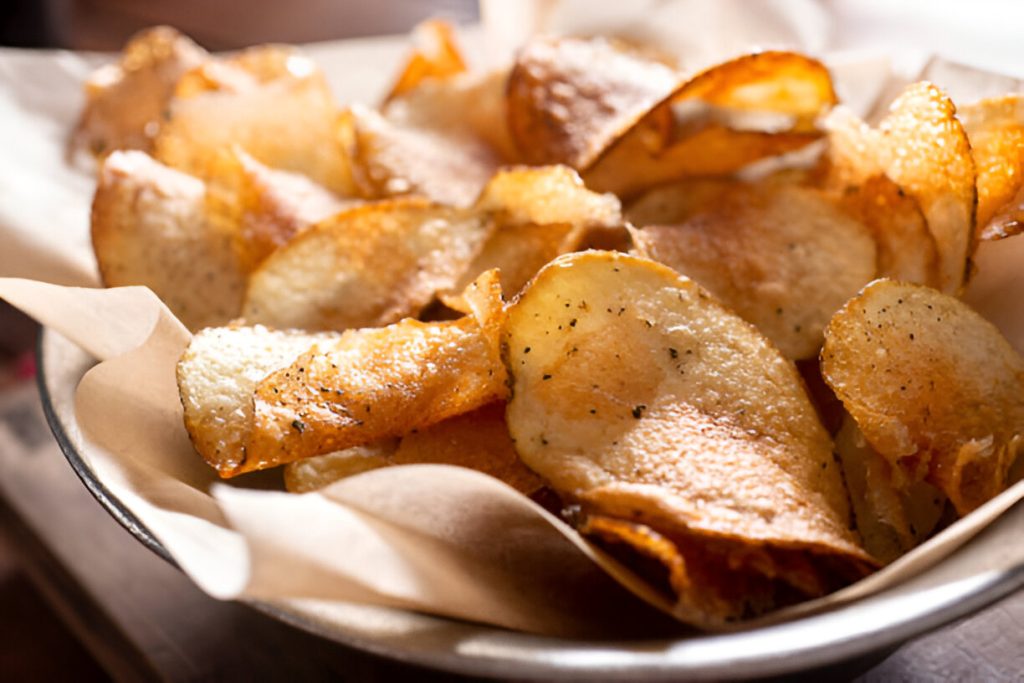 Baked Potatoes Chips Recipe