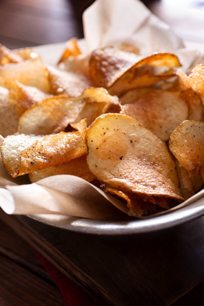 Baked Potatoes Chips Recipe