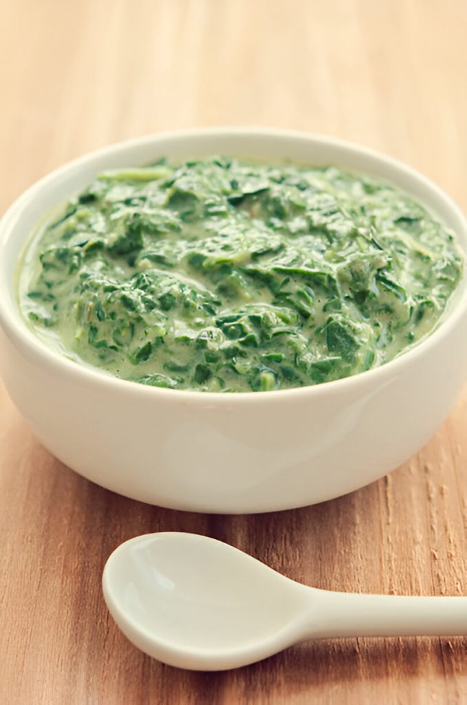 Creamed Spinach Recipe